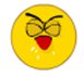 Monstrando a l�ngua.
Para us�lo, digite: :-P